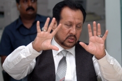 Abbas Kazmi as the lawyer for Amir Ajmal Qasab, During intreview at Midday office ,Parel on 24/04/09  PIC BY / BIPIN KOKATE