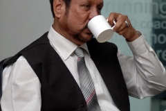 Abbas Kazmi as the lawyer for Amir Ajmal Qasab, During intreview at Midday office ,Parel on 24/04/09  PIC BY / BIPIN KOKATE