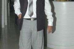 Abbas Kazmi as the lawyer for Amir Ajmal Qasab, During intreview at Midday office ,Parel on 24/04/09  PIC BY / BIPIN KOKATE