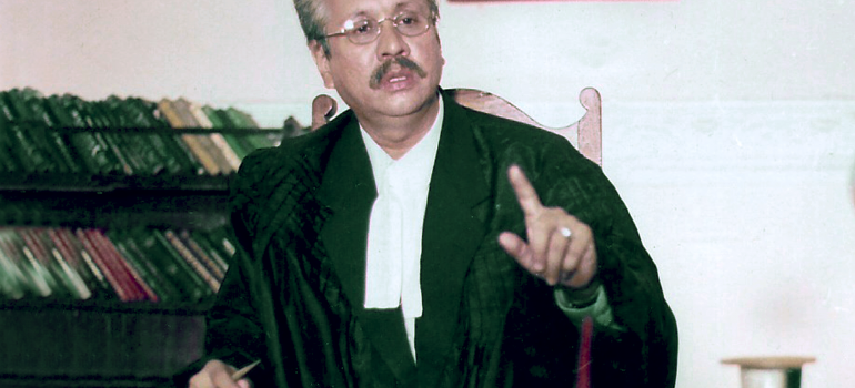 “Your Honour” in which i acted as the Judge. Kavita Chaudhary’s T.V. serial